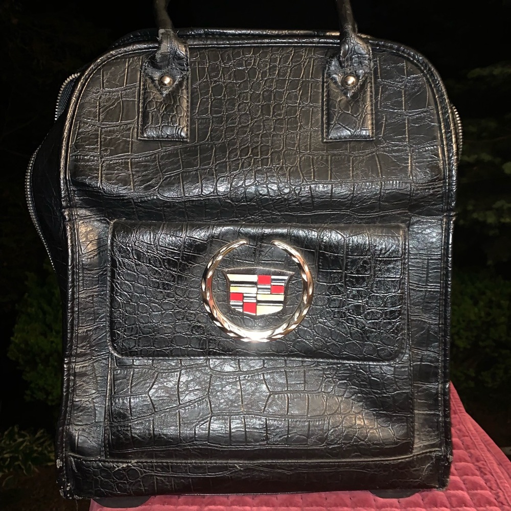 Ashley M rolling cadillac laptop bag